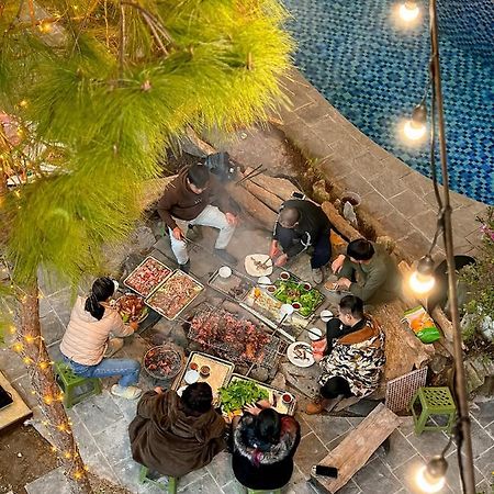 Bach Xanh House. Triangle Bungalow Tam Ðảo Kültér fotó