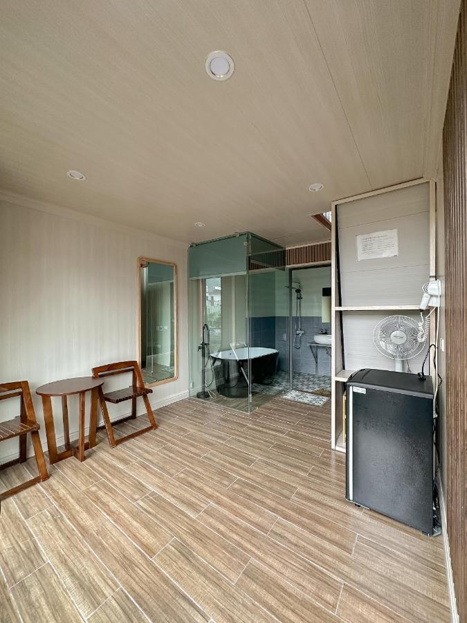 Bach Xanh House. Triangle Bungalow Tam Ðảo Kültér fotó