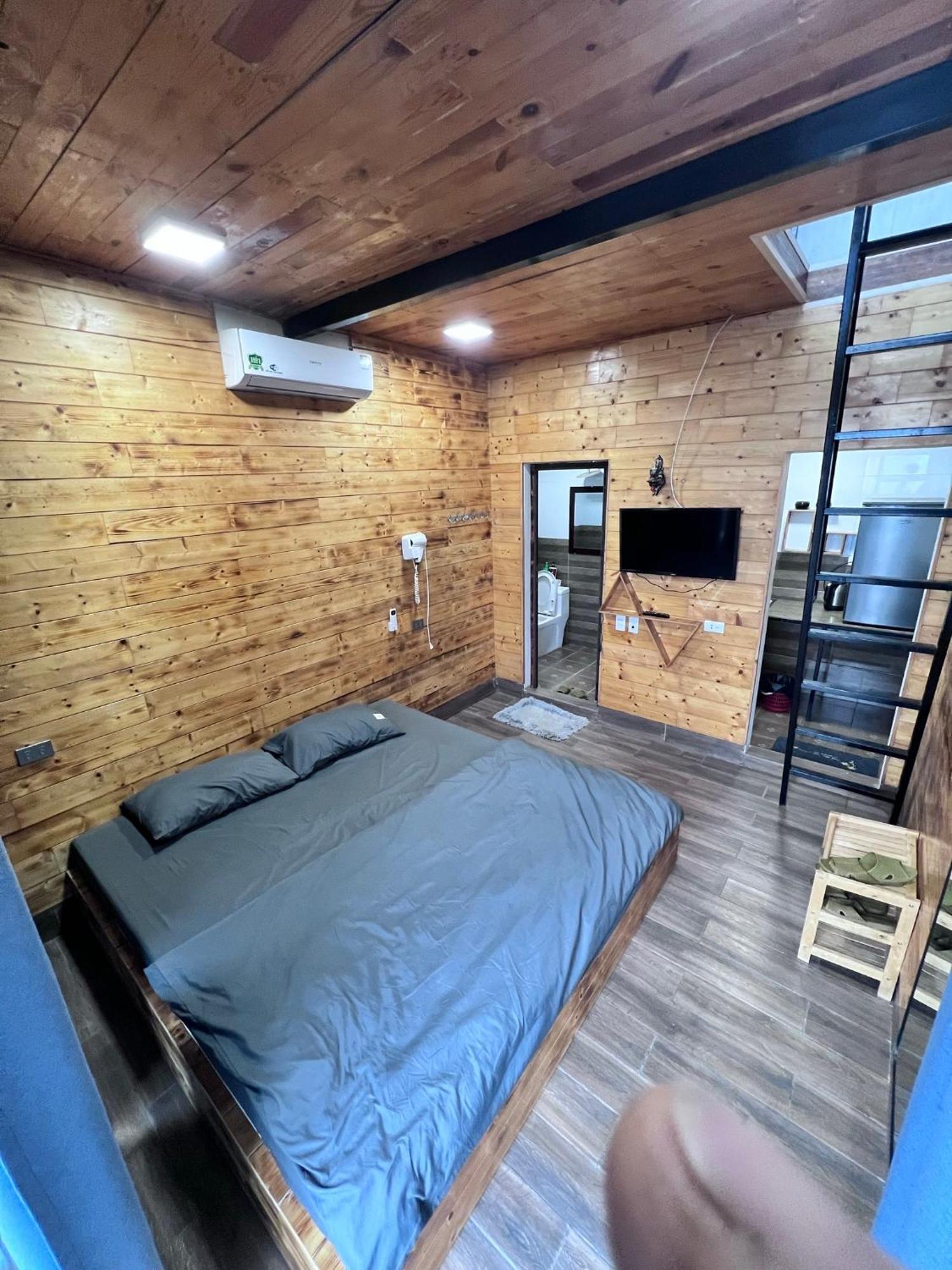 Bach Xanh House. Triangle Bungalow Tam Ðảo Kültér fotó